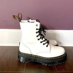 Dr. Martens jadon white